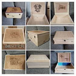 Examples of memory boxes I have made.