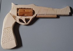 Handmade Child's toy pistol £3 plus postage ,made to order
