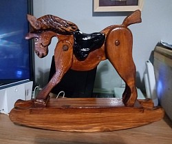 Miniature rocking horse,made to order £35 plus postage